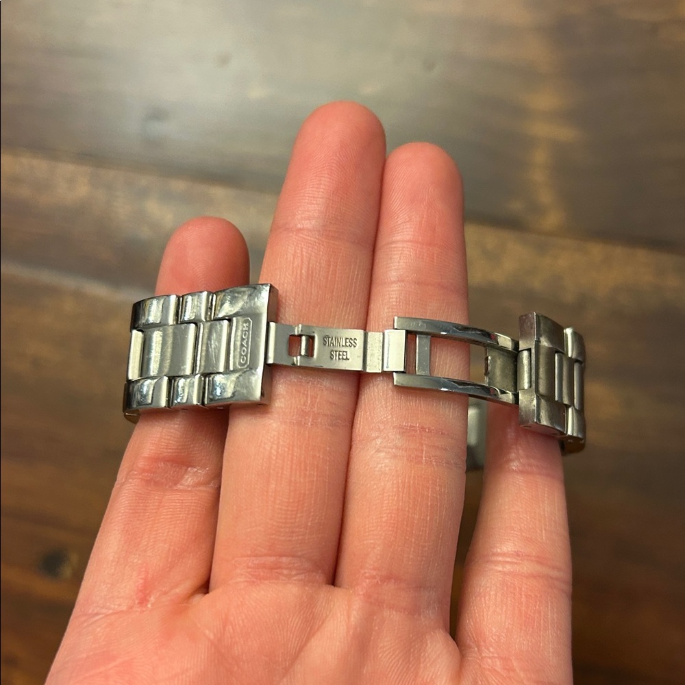 Coach Silver Stainless Steel Watch - Picture 5 of 12